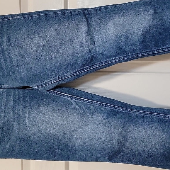 Dear John Blaire Straight Leg Distressed Raw Hem Jeans Size 27 - Picture 4 of 12